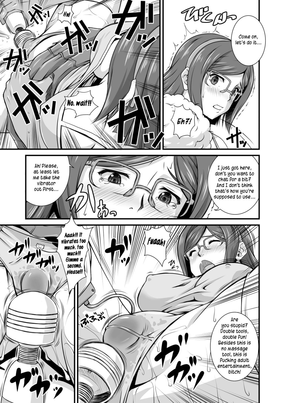 Hentai Manga Comic-Tonari no Megane Iincho-Read-13